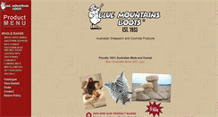 Desktop Screenshot of bluemountainsboots.com